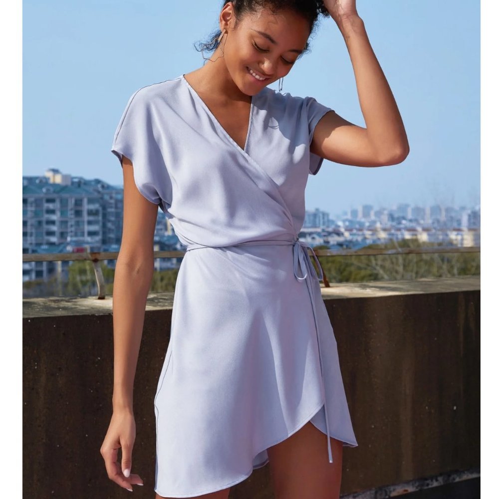 SUPESU Tulip Wrap Dress - size 1 - NWT - small
